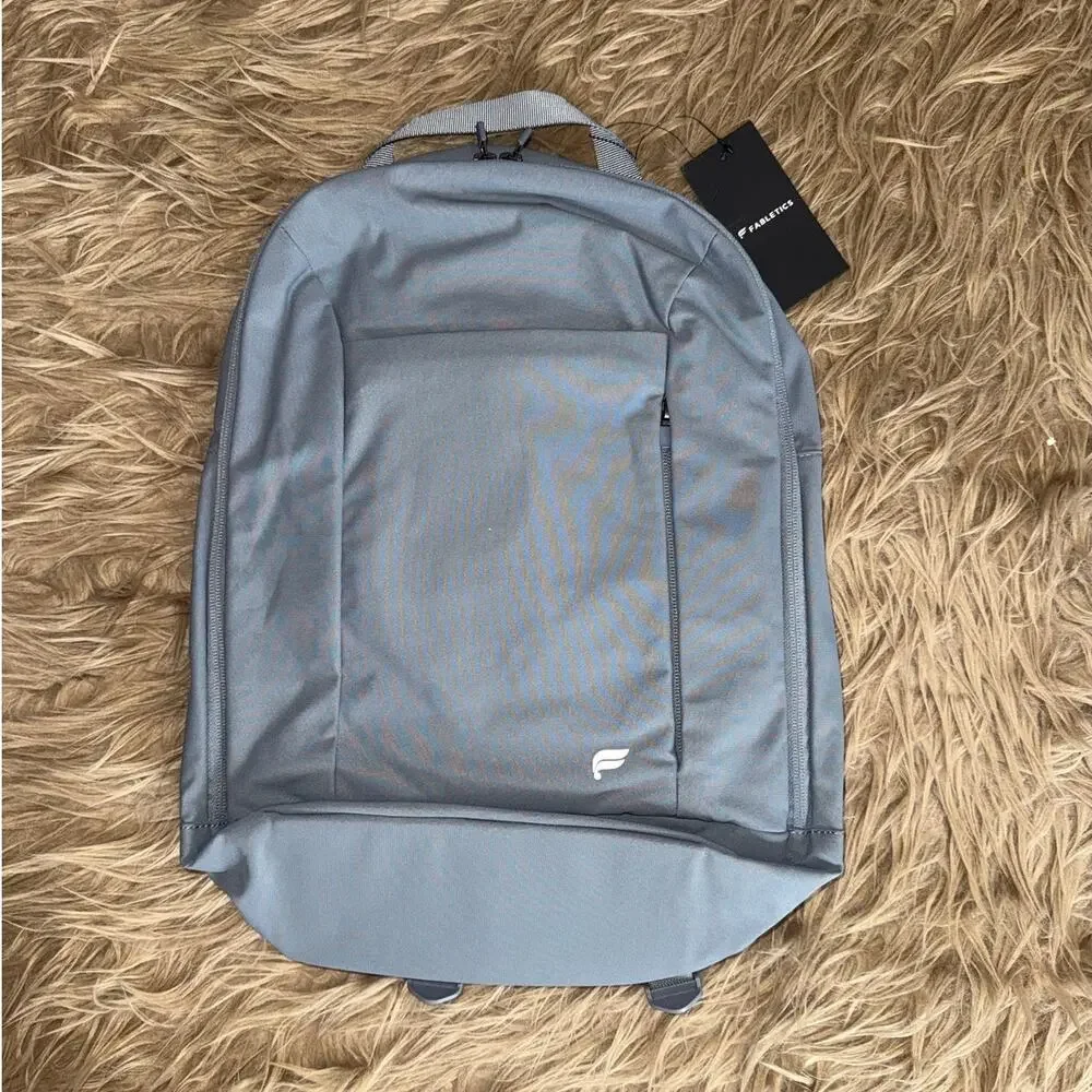 New Fabletics The Sleek Backpack Vintage Grey O/S